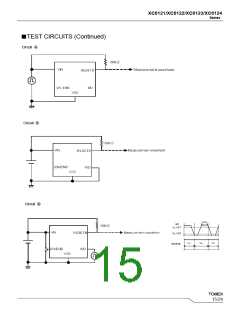 浏览型号XC6124C249ER-G的Datasheet PDF文件第15页