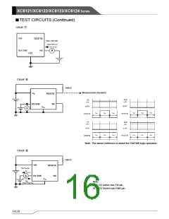 浏览型号XC6122F720ER-G的Datasheet PDF文件第16页