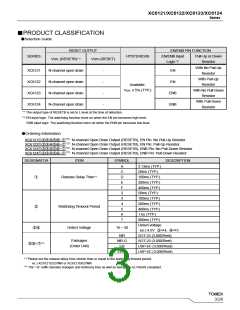 浏览型号XC6122F720ER-G的Datasheet PDF文件第3页