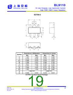 浏览型号BL9110-180BCFB的Datasheet PDF文件第19页