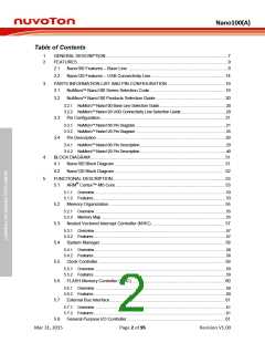 浏览型号NANO102ZD1AN的Datasheet PDF文件第2页