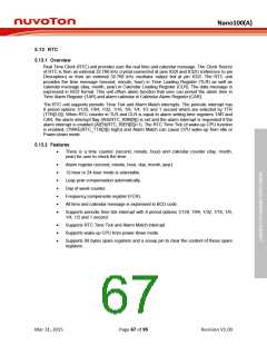 浏览型号NANO127SC1AN的Datasheet PDF文件第67页