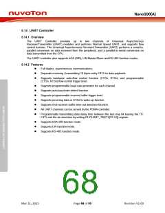 浏览型号NANO127SC1AN的Datasheet PDF文件第68页
