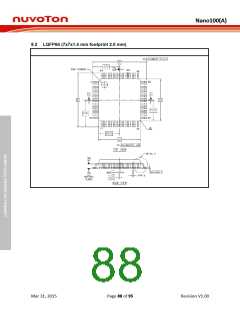 浏览型号NANO127SC1AN的Datasheet PDF文件第88页