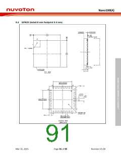 浏览型号NANO127SC1AN的Datasheet PDF文件第91页