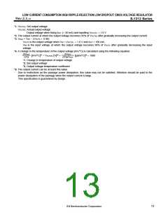 浏览型号S-1312B33-A4T2U3的Datasheet PDF文件第13页