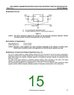 浏览型号S-1312B33-A4T2U3的Datasheet PDF文件第15页