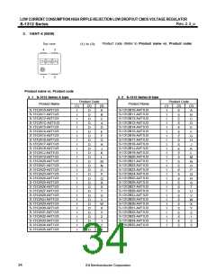 浏览型号S-1312B33-A4T2U3的Datasheet PDF文件第34页