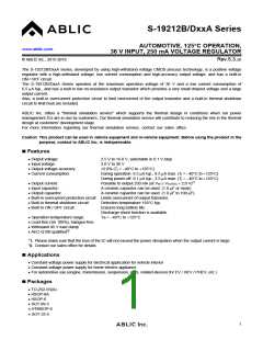浏览型号S-19212B50A-M5T1U的Datasheet PDF文件第1页