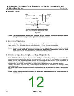 浏览型号S-19212B50A-M5T1U的Datasheet PDF文件第12页