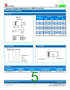 浏览型号ESD150V12D-C的Datasheet PDF文件第5页