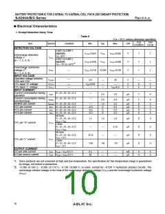 浏览型号S-8264B的Datasheet PDF文件第10页