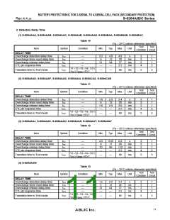 浏览型号S-8264B的Datasheet PDF文件第11页