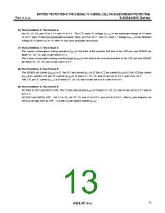 浏览型号S-8264B的Datasheet PDF文件第13页
