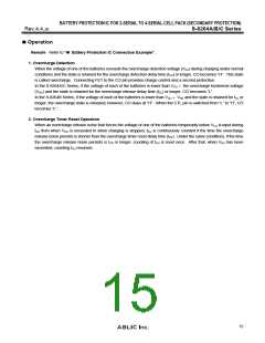 浏览型号S-8264B的Datasheet PDF文件第15页