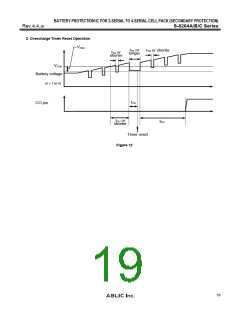 浏览型号S-8264B的Datasheet PDF文件第19页