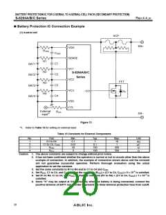 浏览型号S-8264B的Datasheet PDF文件第20页