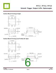浏览型号H11L1的Datasheet PDF文件第6页