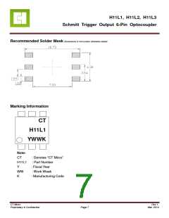 浏览型号H11L1的Datasheet PDF文件第7页