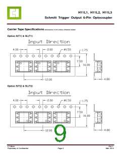 浏览型号H11L1的Datasheet PDF文件第9页