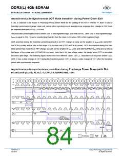 浏览型号NT5CB256M16DP-FLB的Datasheet PDF文件第84页