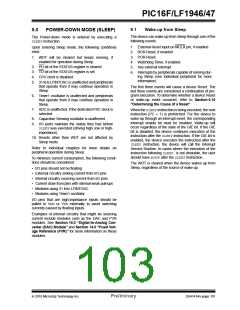 浏览型号PIC16LF1947-E/MR的Datasheet PDF文件第103页