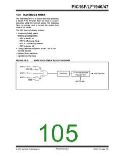 浏览型号PIC16LF1947-E/MR的Datasheet PDF文件第105页