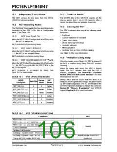 浏览型号PIC16LF1947-E/MR的Datasheet PDF文件第106页