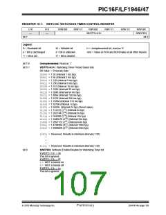 浏览型号PIC16LF1947-E/MR的Datasheet PDF文件第107页