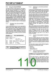 浏览型号PIC16LF1947-E/MR的Datasheet PDF文件第110页