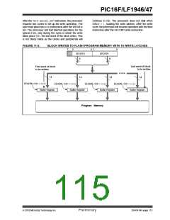 浏览型号PIC16LF1947-E/MR的Datasheet PDF文件第115页