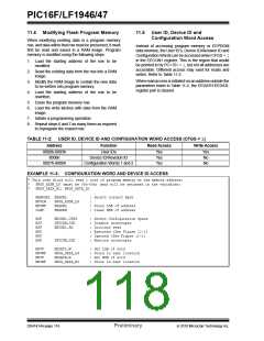 浏览型号PIC16LF1947-E/MR的Datasheet PDF文件第118页
