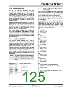 浏览型号PIC16LF1947-E/MR的Datasheet PDF文件第125页