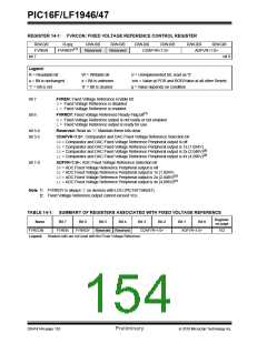 浏览型号PIC16LF1947-E/MR的Datasheet PDF文件第154页