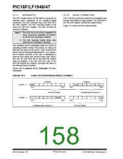 浏览型号PIC16LF1947-E/MR的Datasheet PDF文件第158页