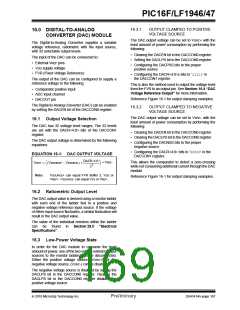 浏览型号PIC16LF1947-E/MR的Datasheet PDF文件第169页