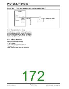浏览型号PIC16LF1947-E/MR的Datasheet PDF文件第172页