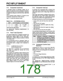 浏览型号PIC16LF1947-E/MR的Datasheet PDF文件第178页