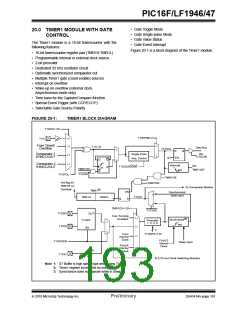 浏览型号PIC16LF1947-E/MR的Datasheet PDF文件第193页
