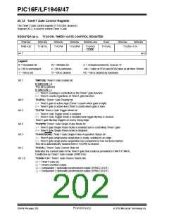 浏览型号PIC16LF1947-E/MR的Datasheet PDF文件第202页