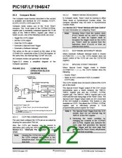浏览型号PIC16LF1947-E/MR的Datasheet PDF文件第212页