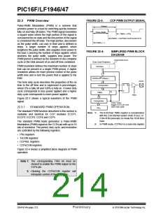 浏览型号PIC16LF1947-E/MR的Datasheet PDF文件第214页