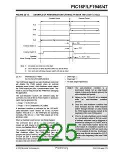 浏览型号PIC16LF1947-E/MR的Datasheet PDF文件第225页