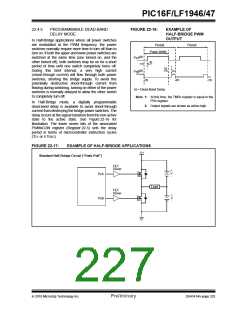浏览型号PIC16LF1947-E/MR的Datasheet PDF文件第227页