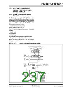 浏览型号PIC16LF1947-E/MR的Datasheet PDF文件第237页