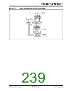 浏览型号PIC16LF1947-E/MR的Datasheet PDF文件第239页