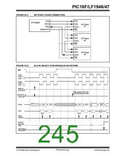 浏览型号PIC16LF1947-E/MR的Datasheet PDF文件第245页