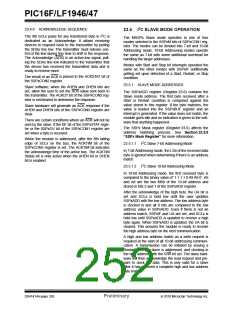 浏览型号PIC16LF1947-E/MR的Datasheet PDF文件第252页