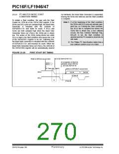 浏览型号PIC16LF1947-E/MR的Datasheet PDF文件第270页