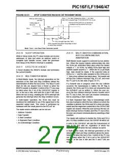 浏览型号PIC16LF1947-E/MR的Datasheet PDF文件第277页